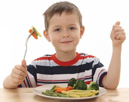 四个事实证明素食能让儿童健康成长
