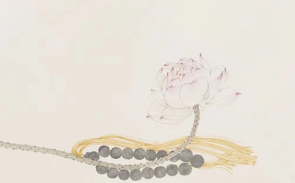 大行禅师见琉璃地